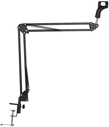 ZPLJ stoji podesivi stalak za mikrofon Nosač nosača makaze Metalni materijal sa držačem mikrofona stalak za mikrofon oprema za snimanje