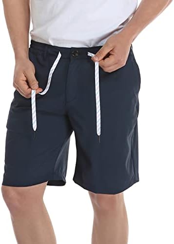 LRD MENS golf kratke hlače s stručnim strukom suho fit aktivne kratke hlače - 9 inčni inseam