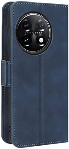 HualuBro OnePlus 11 futrola, magnetna zaštita cijelog tijela otporna na udarce preklopna kožna Navlaka za novčanik sa držačem kartice