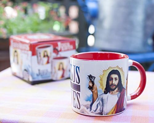 Isus brije nestaje šolja za kafu-dodajte toplu vodu i Isusova brada nestaje-dolazi u zabavnoj poklon kutiji - od strane nezaposlenog