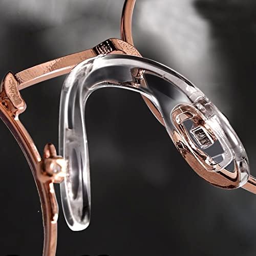 10 pakovanja silikonskih naočala u obliku vijčanih nosača za nos sa mikro odvijačem, neklizajući za naočale za sjedenje nose za naočale