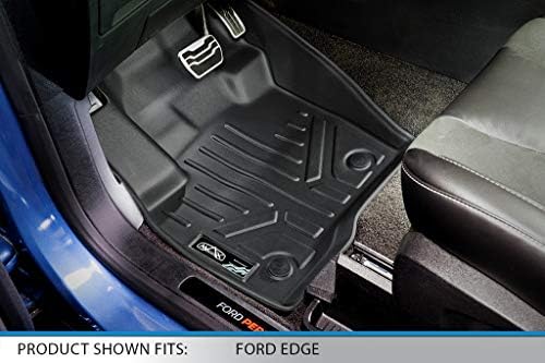 MAXLINER Custom Fit 2 redacne podne obloge za podne postavi crno za 2015-2021 Ford Edge