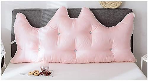 CCCZ čipka princeza jastuk za krevet, veliki ledeni svileni naslon za čitanje klinastog tapeciranog uzglavljenog nazad jastuk za povratak za kauč na razvlačenje-B 71x31x6inch