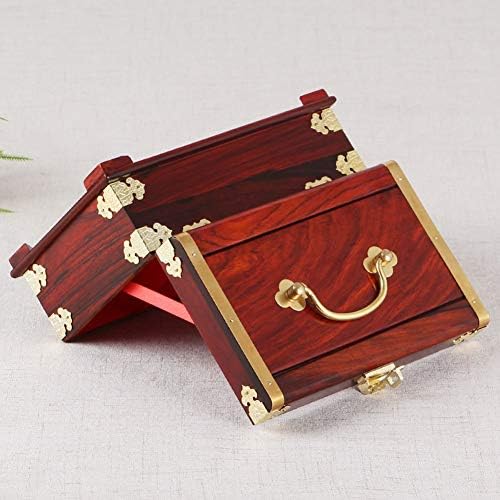 Kutije za nakit kutije za nakit za skladištenje long Long Stora za odlaganje prstena Vintage Prijenosni antikni svestrani izlog za