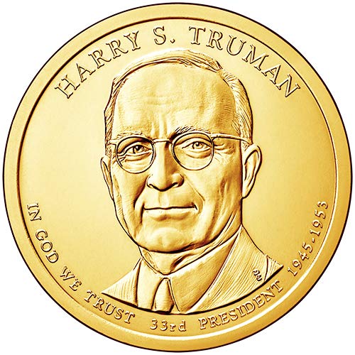 2015 d pozicija B BU HARRY S. Truman Predsjednički dolar izbora Necirkulirano američko metvica