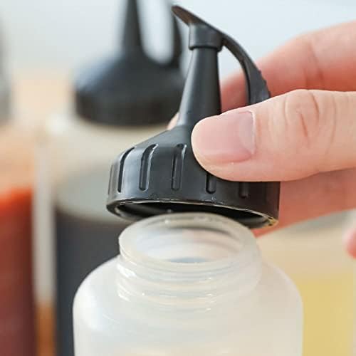 ALONCEtlp Pepper Shakers Squeeze Condiment Ulje Boce Mogu Zaptivanje Kapa Začin Jar Salata Sos Boce Kečap Cruet Kuhinja Potrepštine