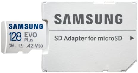Samsung 128GB EVO Plus Micro SDXC memorijska kartica za Samsung Tablet radi sa Galaxy Tab S7 FE 5G, A7 Lite, S7 Fe serije Bundle sa