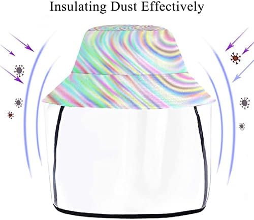 Zaštitni šešir za odrasle sa štitnikom za lice, ribar šešir protiv sunčeve kape, žaba životinjski crtani film