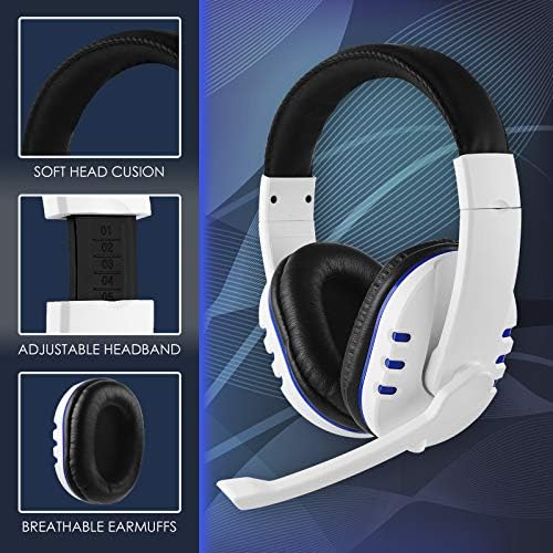 GEEKRIA PS5 Stereo Gaming Slušalice, Slušalice za uši sa 3,5 mm Audio priključkom kompatibilne sa Playstation PS5, PS4, Xbox One, Nintendo Switch, PC, pametne telefone, Tablet, Laptop