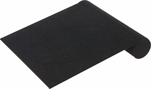 Plymor Black baršunal narukvica zaslona za displej, 8 Š x 8.5 D x 1,75 H