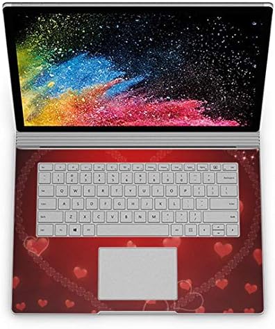 Igsticker naljepnice za površinu / Book2 15inch ultra tanki premium zaštitne naljepnice za tijelo Skins Universal Cover Crveno srce sjaja