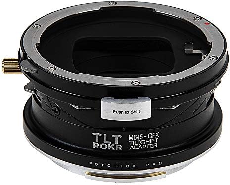 FOTODIOX PRO TLT ROKR - Tilt / Shift Adapter za montiranje kompatibilan sa mamiya 645 montirajućim sočivima u Fujifilm Fuji G-Mount