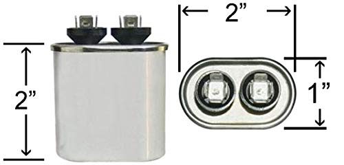 ClimaTek Ovalni kondenzator-odgovara Armstrong 100600-01 10060001 R100600-01 | 5 UF MFD 370/440 volt VAC