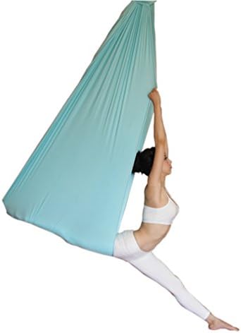Wellsem Deluxe L: 5,5 metara w: 3 dvorište pilates joga leteći ljuljački vanjski joga hammock svilena tkanina za jogu bodybuilding