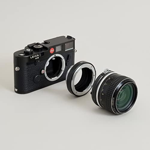 Adapter za ugradnju objektiva: Kompatibilan je za Nikon F objektiv u karoseriju kamere Leica M