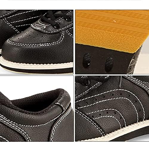 Kuglane cipele Muške udobne lagane cipele za kuglanje Udobne prozračne neklizajuće jedino-klizne cipele za obuku
