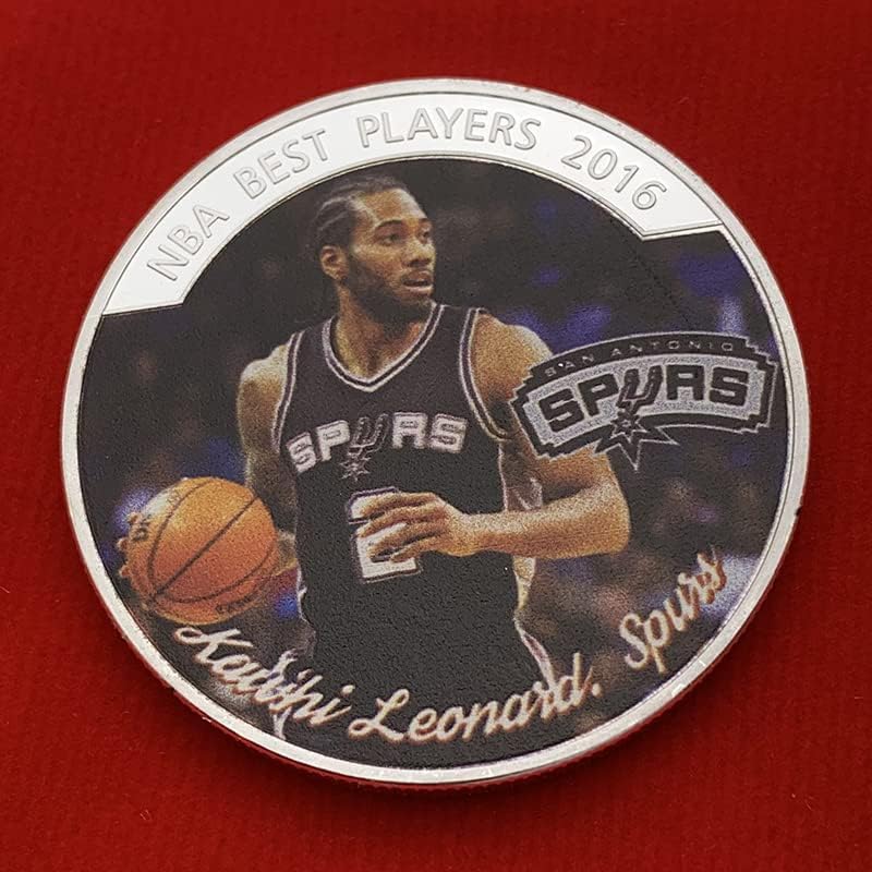 NBA zvjezdana leonard srebrna zbirka medalje kovanica zanatske košarkaške medalje Mali kawaii ventilatori