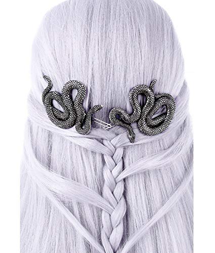 Restyle Gothic Serpentine Snakes klip za kosu set od 2