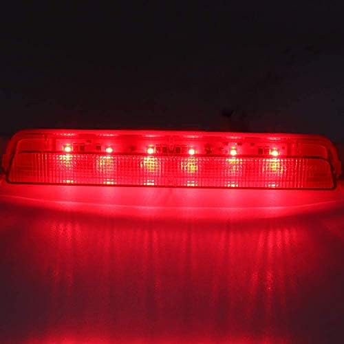 KYYET LED treći 3rd Centar za visoko montiranje Stop Stop lampa sklop zamjenjuje 68083906AB, kompatibilan sa 2008-2019 Grand Caravan