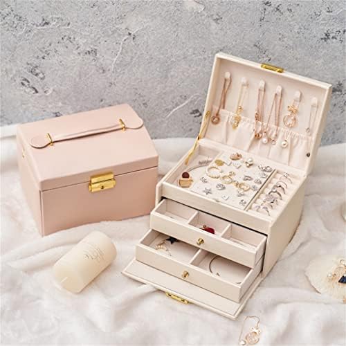 Czdyuf slojevi kutija za organizatore nakita izuzetne žene djevojke poklon držač za prikaz naušnica prsten ogrlica skladište