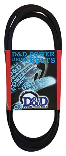 D & D Powerdrive A102 / 4L1040 V kaiš, A / 4L, guma, 1/2 x 104 OC