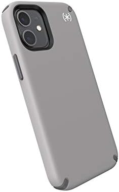 Speck Proizvodi Presidio2 Pro iPhone 12 Mini futrola, katedrala Siva / grafitna siva / bijela