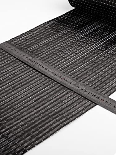 11 FT x 12 tkanina od karbonskih vlakana obična tkanina Kalolarna 12k tkanina od karbonskih vlakana, debela 0,24 mm, 200g, Lim od
