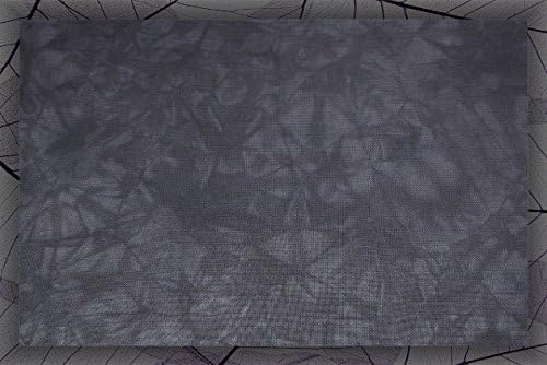 Ručno obojena 11 grofa Aida tkanina, Tkanina za ukrštene šavove - 35 x 58 - ponoć, Crna