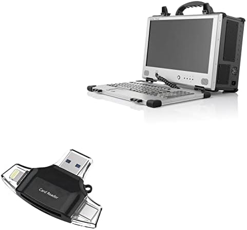 BoxWave Smart Gadget kompatibilan sa Acme prenosivim mašinama NetPAC Lite - Allreader čitač SD kartica, čitač microSD kartica SD kompaktni