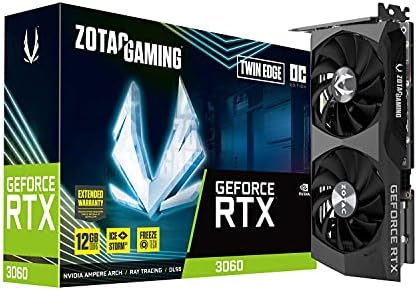 Gaming GeForce RTX 3060 Twin Edge OC 12GB GDDR6 192-bit 15 Gbps PCIe 4.0 grafička kartica, ICESTORM 2.0 Hlađenje, Aktivna kontrola