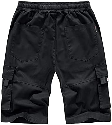 RTRDE Shorts Muške modne džepove za uvlačenje pamučne hlače sa pet bodova Kombinezoni muški