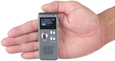 Delarsy 8Bg Digitalni diktafon Snimač zvuka audio Mp3 Player zvuk Mini snimač sa Mic KG3