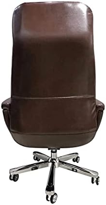 DHZYY kancelarijska stolica, stolica za izvršnu kancelariju,kožna kancelarijska stolica okretna stolica za zadnje sedište kućne stolice