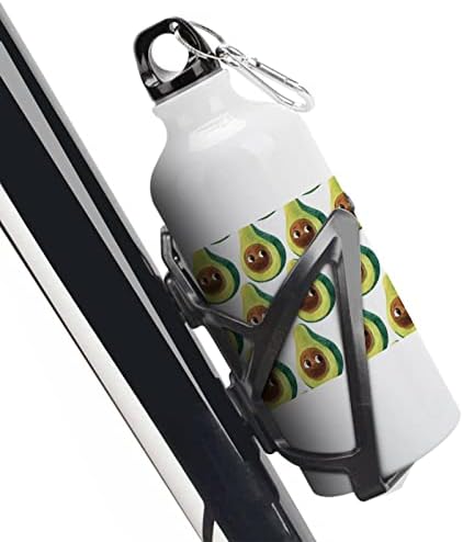 Slatka dječja alokado aluminijumska boca za vodu za putnicu za curenje na mlijeko Metalne sportske boce 600ml