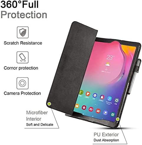 Samsung 2021 Galaxy Tab A7 Lite 8.7 32GB 4G LTE tablet otključan, međunarodni model paketa - PU kožna futrola, zaštitni ekran, stylus