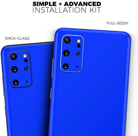Dizajn Skinz Čvrsti kraljevski plavi zaštitni vinilni vinil za omotač kože Kompatibilan je sa Samsung Galaxy S20