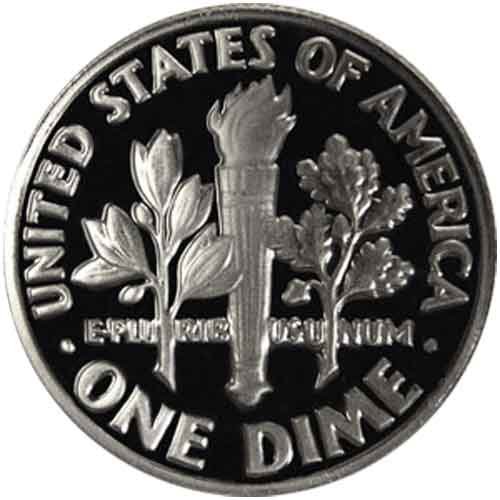 2001 s dragulj Dokaz Roosevelt Dime američki novčić