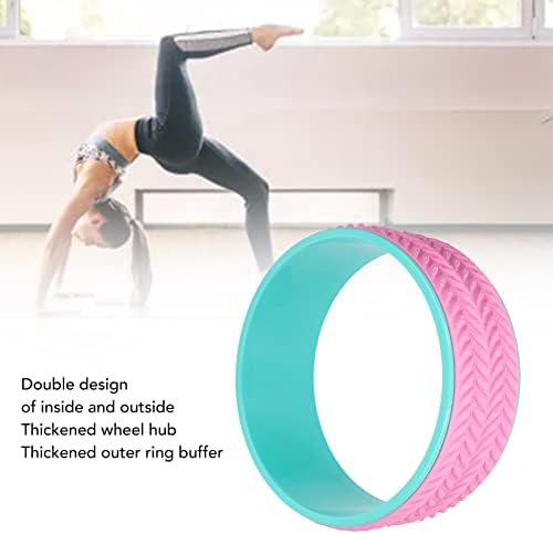 Yoga valjak za točkove, joga kotača kotača Podržavanje mekog jezgre jača za yoga ljubavnicu za teretanu