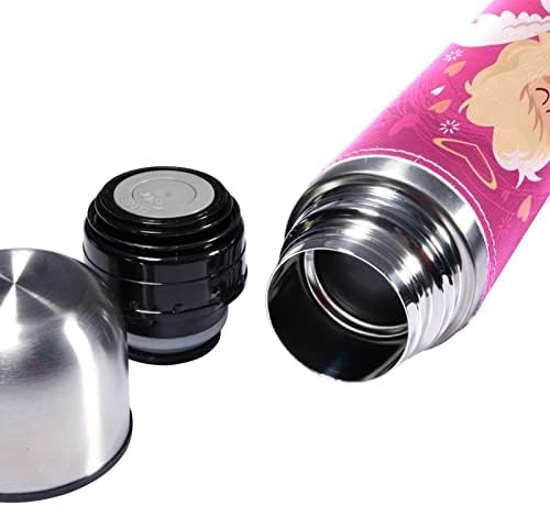 SDFSDFSD 17 oz Vakuum izolirane boce od nehrđajućeg čelika Sportska kavana Putna krigla Flask originalna koža zamotana BPA besplatna,