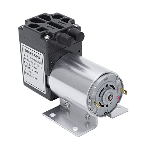 Lbec Mini vakuumska pumpa Low Noise jednostavna instalacija usisna pumpa za vazduh negativnog pritiska ABS Aluminijum DC12V za analizu