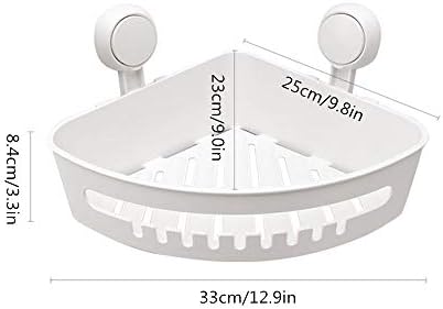 Zh1 kupaonica Zidna polica, jednostavna za ugradnju ugla, multifunkcionalna moćna usisna čaša, koja se koristi u kupaonici, spavaća