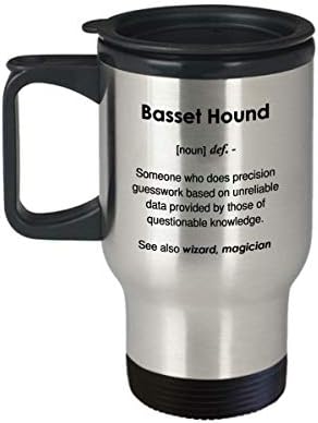 Funny basset cound cound cound - 14oz putna krigla