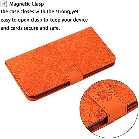 Asdsinfor Samsung Galaxy S23 5G torbica za novčanik sa držačem kreditnih kartica postolje za noge otporno na udarce Flip magnetna