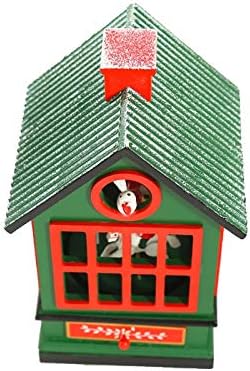 N / A Božićni drveni karusel Music Box Dekoracije Kuće Slatki rotirajući Creative Decor dizajn za uređenje ureda