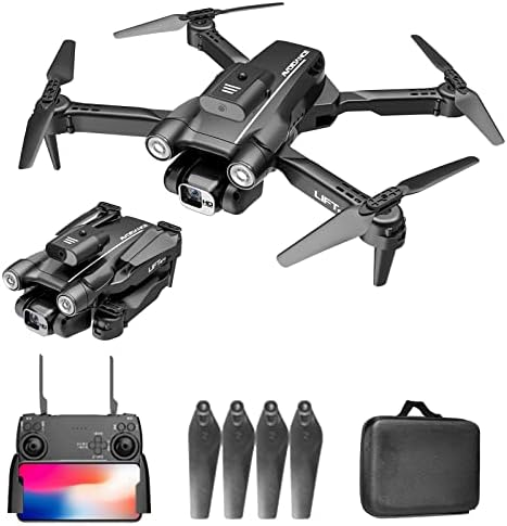 Zottel Kids mini drone sa dvostrukom kamerom, sklopivi Quadcopter, RC helikopter igrački poklon za dječake i djevojčice, izbjegavanje