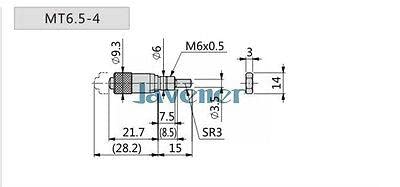 Mikrometar HEAD MT6.5-4 Putovanje: 6,5 mm gradijent