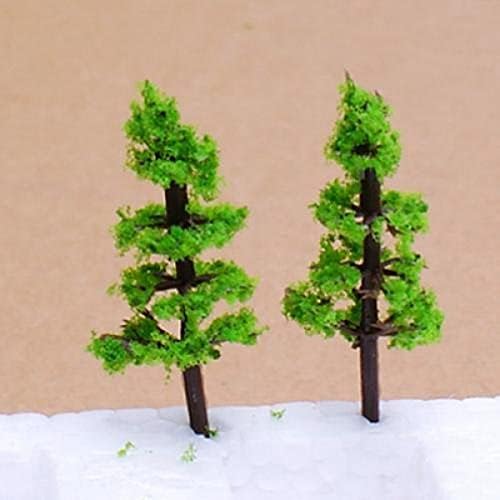 100pcs Cedar Tree Diorama dodatna oprema model Trees Clump Listage scale Trunk-Model Tree Reslistic Artificial Decorative simulirani