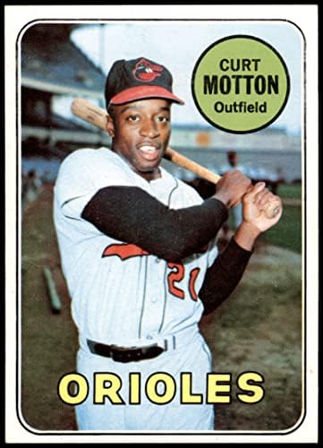 1969 TOPPS 37 Curt Motton Baltimore Orioles NM / MT Orioles