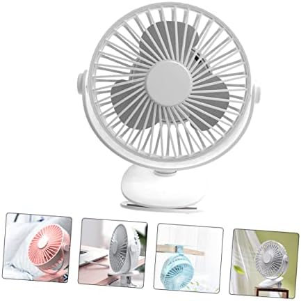 Mobestech 1 Set Mini Clip Fan ručni ventilatori lični sto električni ventilatori kopča na ventilatoru kolica ventilator Klima uređaj