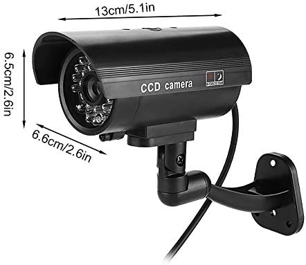 Tosuny lažna lažna sigurnosna kamera, treperi LED lagana lagana CCTV kamera za dom
